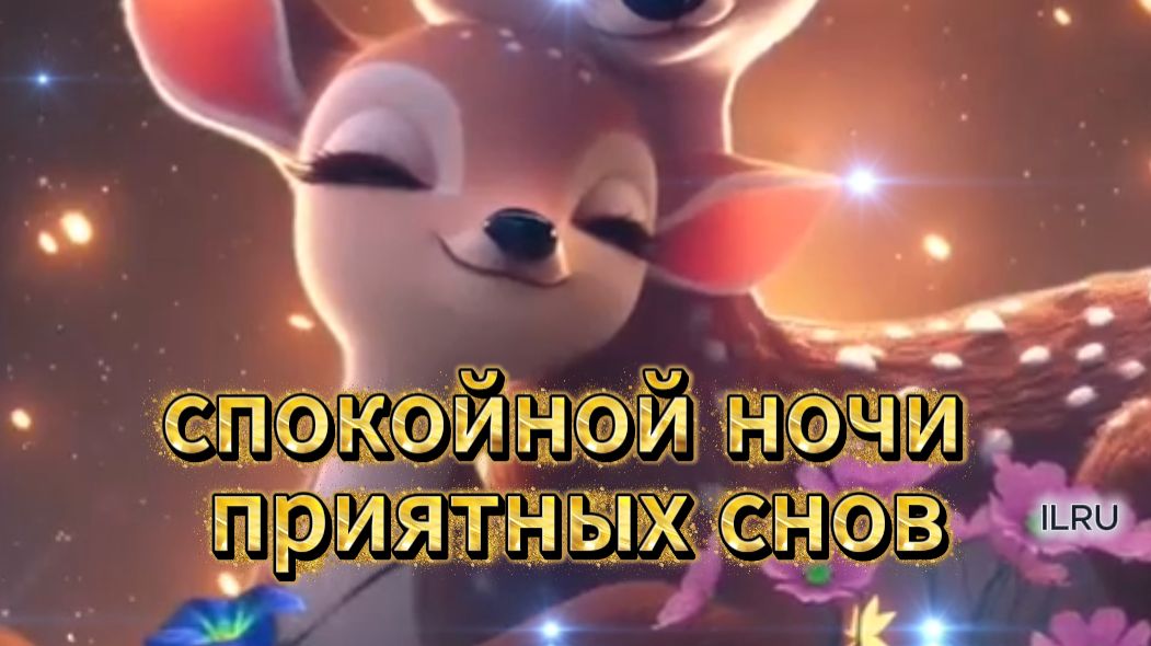 Пожелания спокойной ночи и приятных снов.