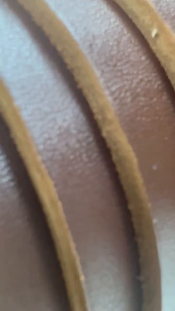 Ременные заготовки коричневые с финишем