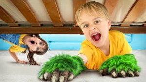 Что прячется под кроватью история для детей