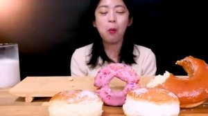 던킨 뚜레쥬르 도넛쫄깃하고 부드러운 던킨 뚜레쥬르 도넛 먹방 Dunkin Donuts Tous les Jours Donut ASMR Mukbang