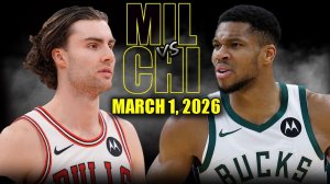02.03.2026 | ОБЗОР МАТЧА | Чикаго Буллз - Милуоки Бакс | Highlights