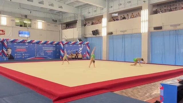 ТР 12-18 лет, Васенкова Анна - Лушиц Оксана - Малахова Элина, МАУДО ДТДиМ,Комбинированное упражнение