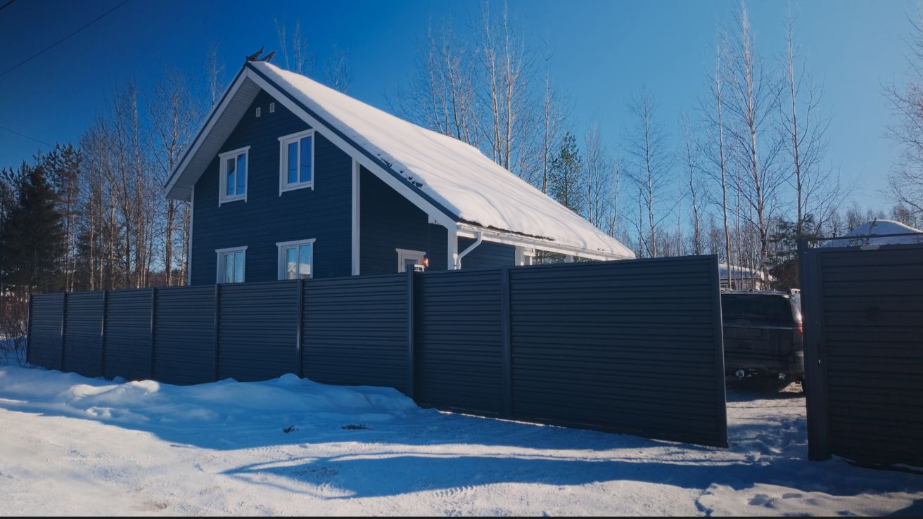 Дом 140 кв.м. с крытой террасой на севере Санкт-Петербурга