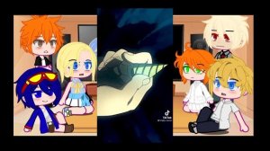 Anime characters react to aech other Simo Jiha 2/6 (Gacha club) (🇷🇺/🇺🇸)