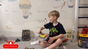 Видео про кубики Майнкрафт, топорики и фигурки