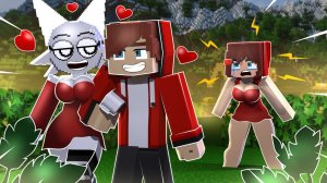 Джей Джей и Спрунки Венда-Грустная история любви-Майнкрафт