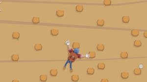 Играя в игру забираться