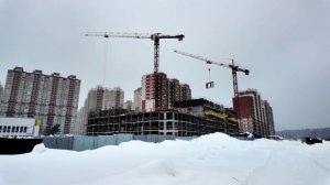 ЖК «Новая Алексеевская роща» — съёмка с воздуха февраль 2026