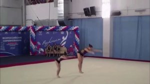 ЖП Чемпионат 14+, Родичева Мария - Кузенкова Виктория, ДК «Машиностроитель», Темповое упражнение