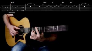 4 TIKTOK ФЕЙКА на Гитаре. Уроки Гитары. Ноты и табы Гитары Level Up Guitar Tabs