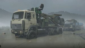 SnowRunner Доставить длинные бревна