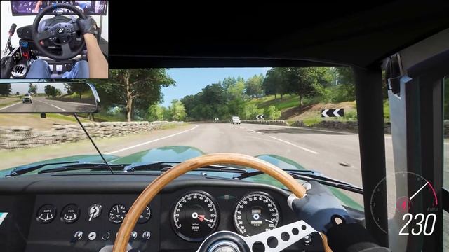 Jaguar E-Type: британская элегантность 🔥 Заезд в FH4 на Thrustmaster T300RS 🏁