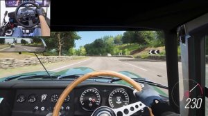 Jaguar E-Type: британская элегантность 🔥 Заезд в FH4 на Thrustmaster T300RS 🏁