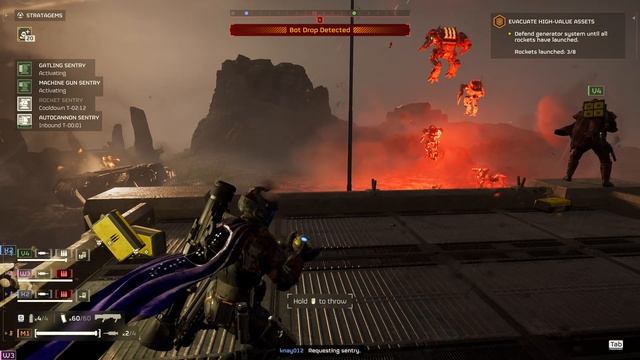 Кибернетический шторм на шахте | Helldivers 2 Gameplay