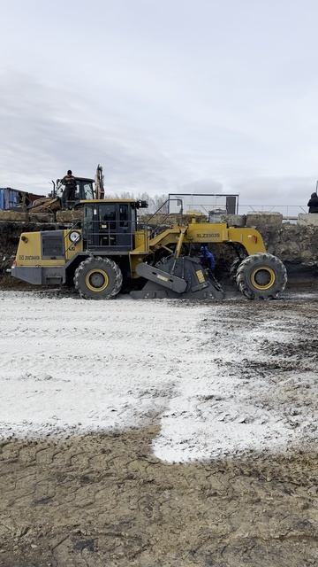 Процесс стабилизации грунта известью 10 кг м2