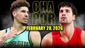 01.03.2026 | ОБЗОР МАТЧА | Шарлотт Хорнетс - Портленд Трэйл Блэйзерс | Highlights