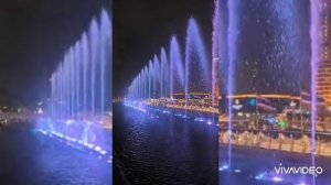 ТАЙЛАНД. БАНГКОК. ФОНТАНЫ У ТРЦ ICONSIAM