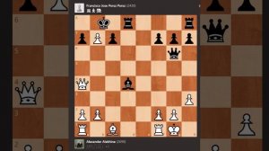 Алехин остроумно отдал ладью и выиграл