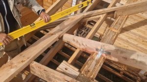 Как сделать кровлю с ендовой на срубе под ключ не дожидаясь усадки.