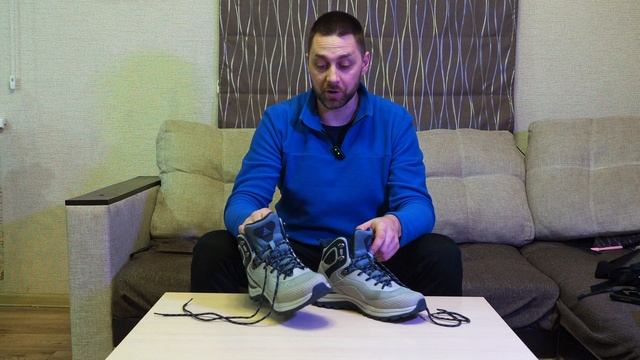 Обзор Мужские трекинговые ботинки HUMTTO HT-250486A