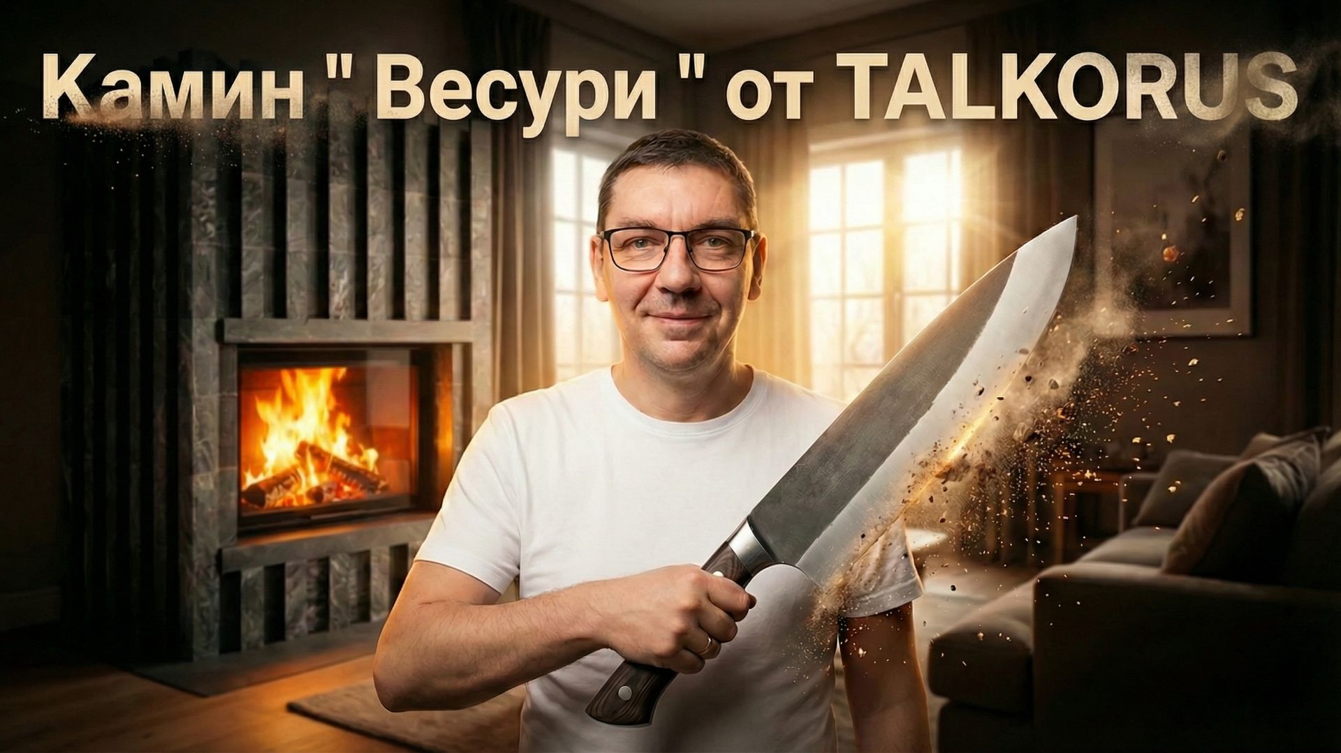 Камин "Веcури" от Талькорус с каминной топкой АСТОВ ПС 9074 — камень, который держит тепло