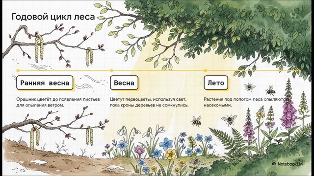 Биология 7 класс параграф 18 СТРУКТУРА РАСТИТЕЛЬНОГО СООБЩЕСТВА краткий пересказ