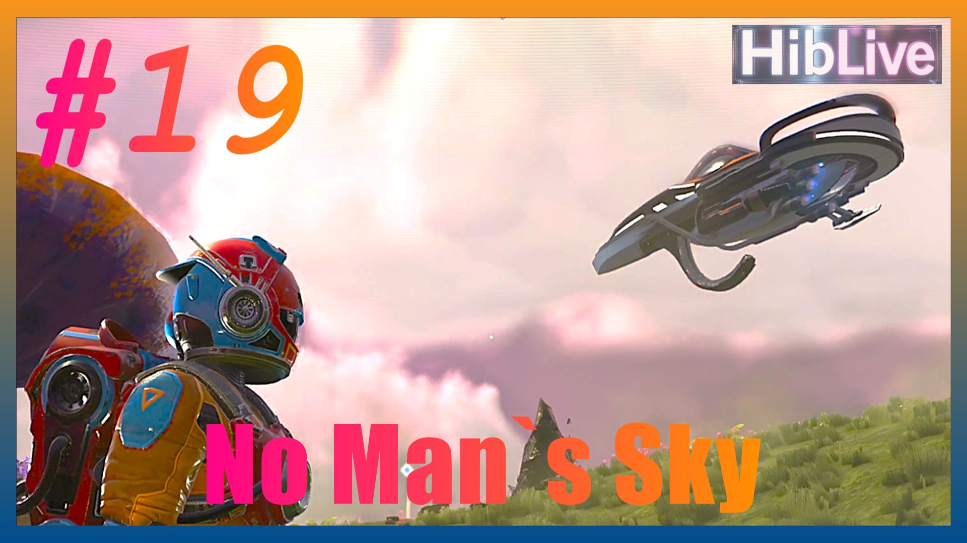 (тихий) No Man`s Sky #19 Начало стройки Базы. Улучшения Грузового корабля