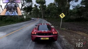 Ferrari 430 Scuderia: трековая легенда 🔥 Заезд в FH5 на Thrustmaster TX 🏁