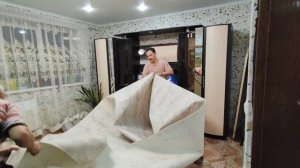 Неожиданно 🤷//начинаем стелить // сколько радости и счастья 🤗🥰