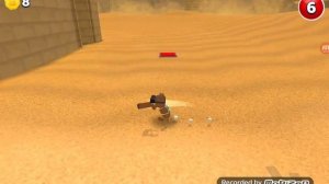 я нахожу последний стикер в биматепской пустыне