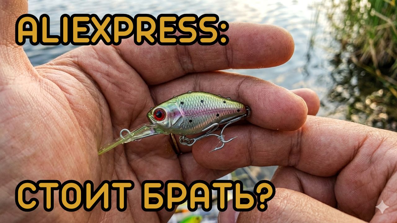 Воблеры с AliExpress — честный обзор.