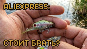 Воблеры с AliExpress - честный обзор.