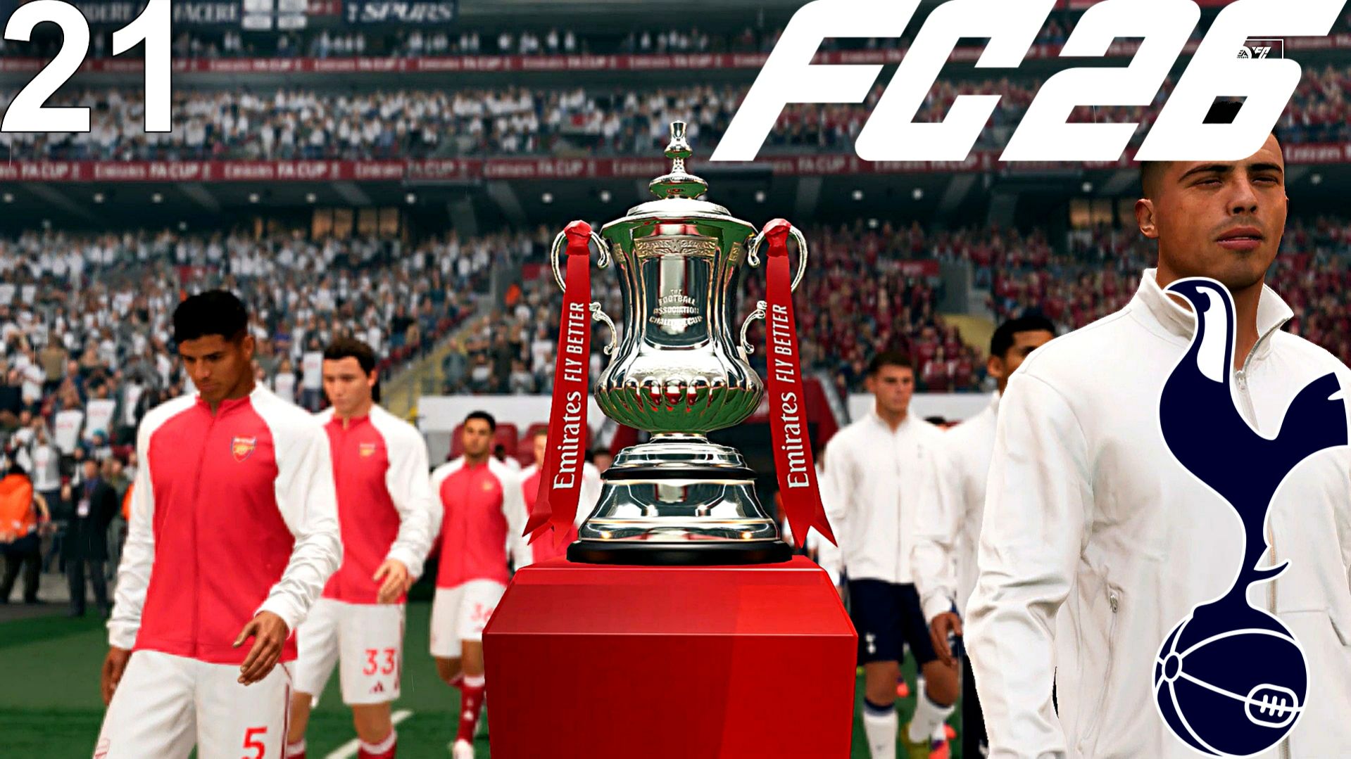 FC 26 КАРЬЕРА ЗА ТОТТЕНХЭМ #21 - ФИНАЛ КУБКА АНГЛИИ ПРОТИВ АРСЕНАЛА!!!