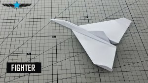 Как сделать истребитель оригами