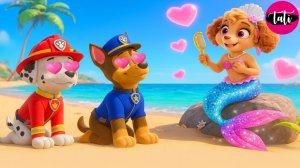 Щенячий патруль и Маршалл. Залипательное видео. Мультфильм для детей и малышей. Анимация 327