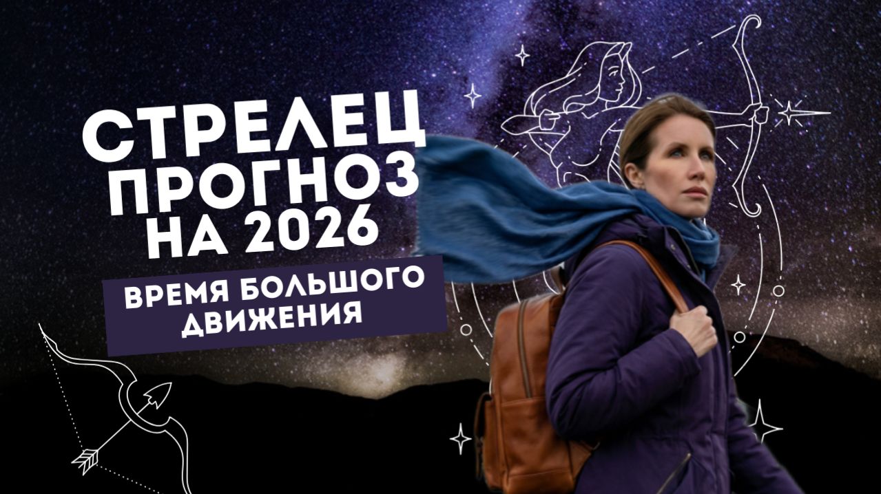 Прогноз для Стрельца на 2026 год