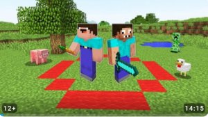 НУБ И ПРО ВЫЖИВАЮТ В КРУГЕ 24 ЧАСА В МАЙНКРАФТ ! НУБИК И ПРО ТРОЛЛИНГ ЛОВУШКА MINECRAFT