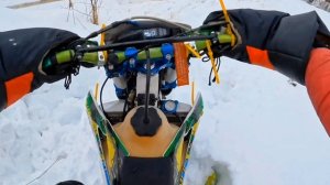 Пробую mitas с шипами...