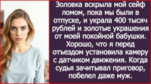 Золовка вскрыла мой сейф ломом | ИСТОРИИ ИЗ ЖИЗНИ | АУДИО РАССКАЗЫ | СЛУШАТЬ ИСТОРИИ