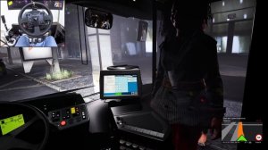 Ночной рейс в The Bus 2021 🌙 Город за рулём Thrustmaster TX 🚌