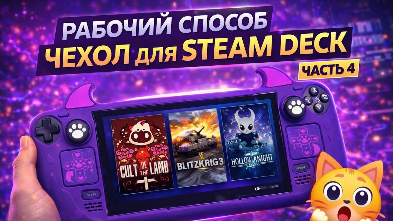 Рабочий способ : чехол для Steam Deck #steam