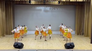 Образцовый хореографический ансамбль "Шешминка" группа "Солнечное сияние" танец "Матаня"