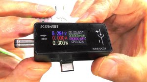 Тестер мощности, напряжения и тока, доработка и тесты B52C KWS-DC28.