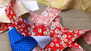 Собрала лоскутки и сшила новую корзину DIY мастер-класс