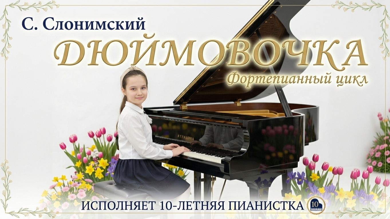 C. Слонимский - Дюймовочка. Исполняет Сухомлинова Василиса 10 лет.