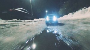 Покатушки по весенним лужам на радиоуправляемом Jeep Cherokee XJ в масштабе 1/10