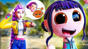 Руми, Мира и Зои превратились в Спрунки. Охотники на демонов.