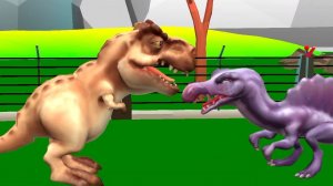 динозавры юрский парк битва игровые мультфильмы про динозавров для детей 3+