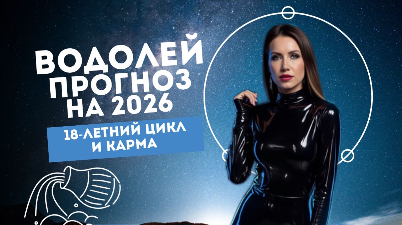 Прогноз для Водолея на 2026 год