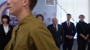 Открытие музея СОШ 21 ст. Голубицкая